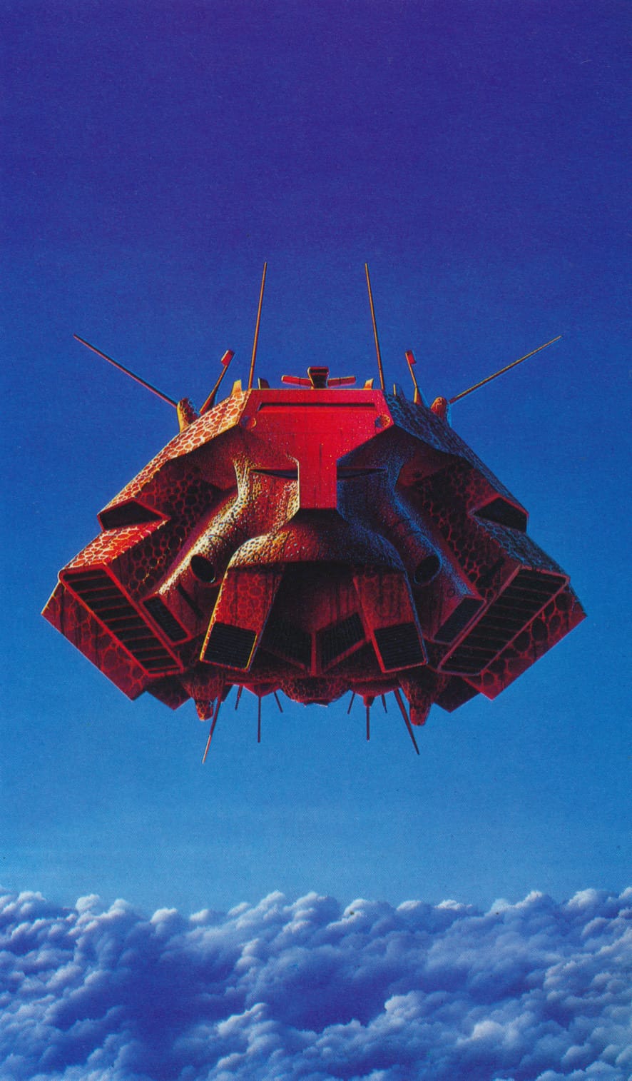 Tim White blue skies sci-fi illustration