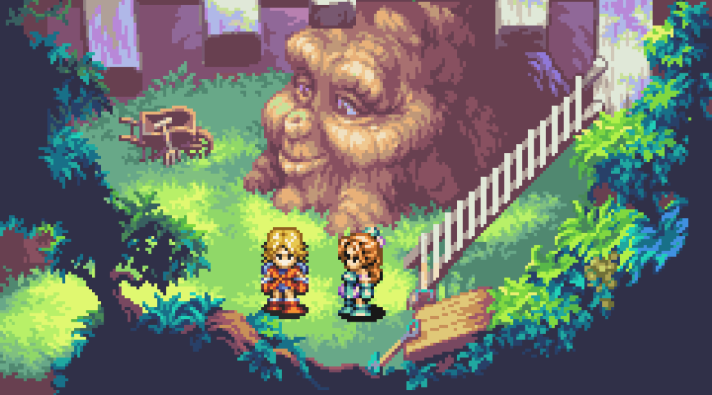 The King of Grabs Sword of Mana on the Game Boy Advance