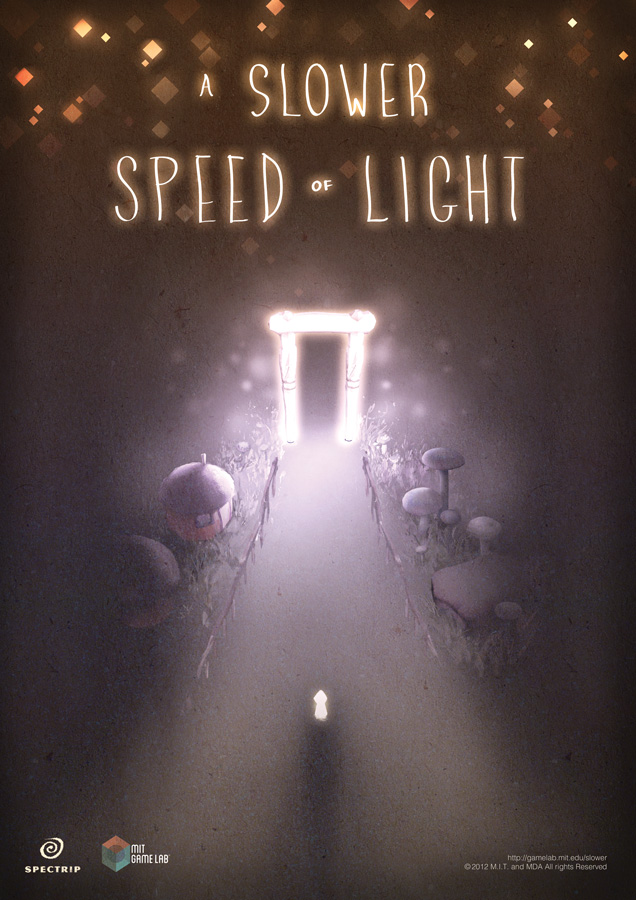 A Slower Speed of Light poster